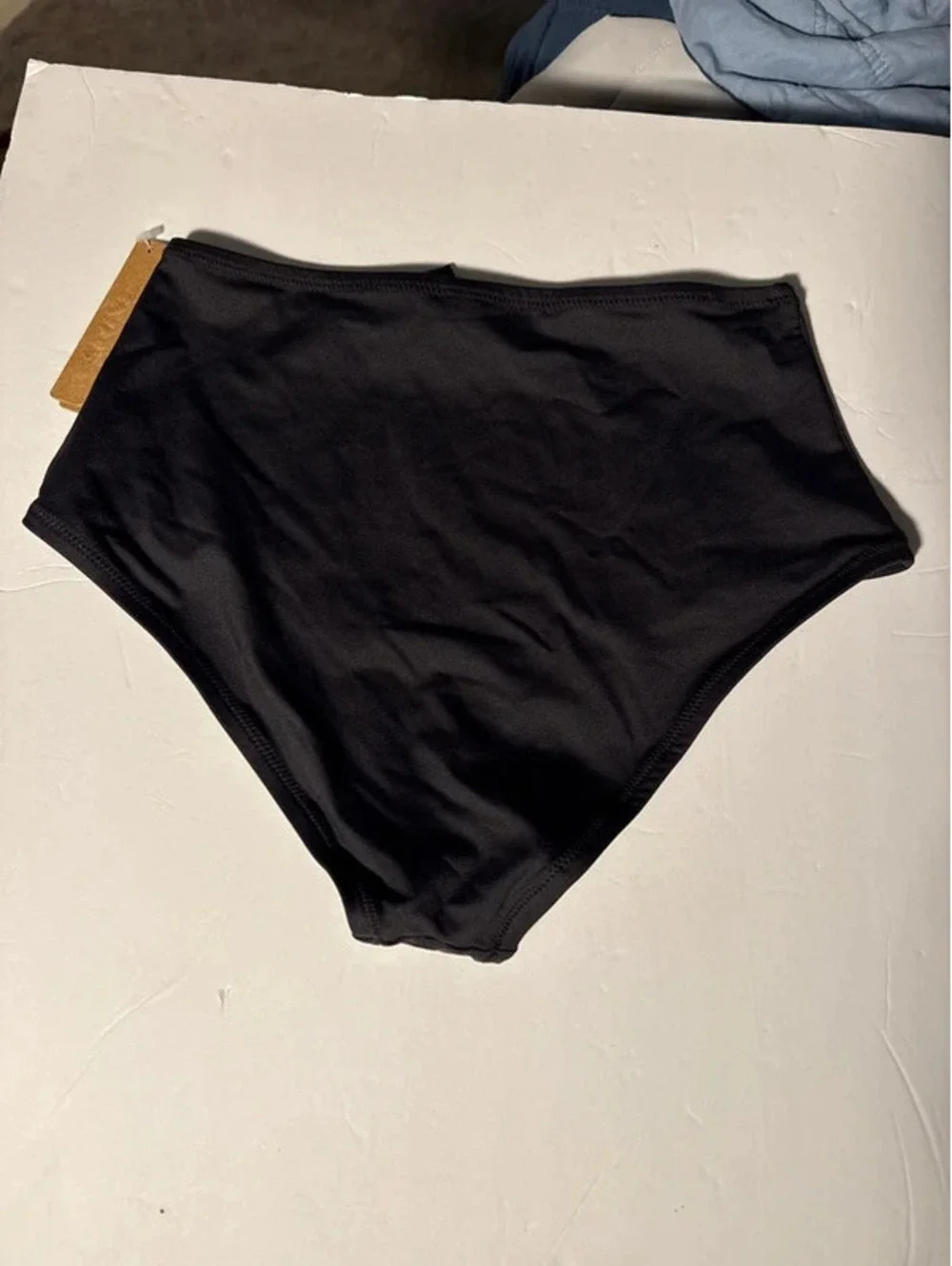 SKIMS Swim NWT Full Breif Bottom Black Size XS